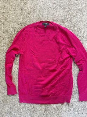 Bright Fuchsia Crewneck Sweater